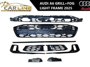 PREDNJI GRILL+MASKA ZA MAGLU za Audi A6