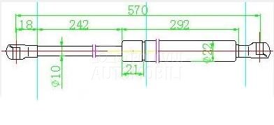 AMORTIZER GEPEK VRATA KARAVAN