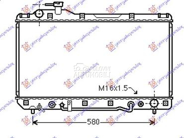 HLADNJAK MOTORA 2.0i 16V (AUTO za Toyota RAV 4 od 1995. do 1998. god.