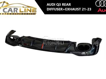 ZADNJI DIFUZOR SA AUSPUHOM za Audi Q3