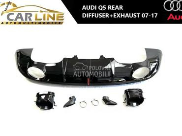 ZADNJI DIFUZOR SA AUSPUHOM LED za Audi Q5