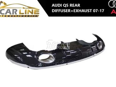 ZADNJI DIFUZOR SA AUSPUHOM za Audi Q5