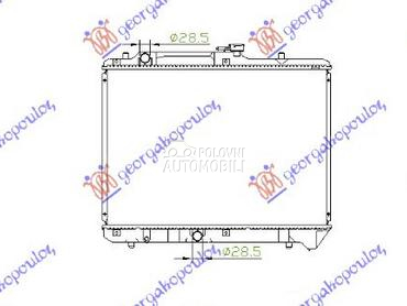 HLADNJAK MOTORA 1.3/1.6 BENZIN za Suzuki Baleno od 1994. do 1998. god.