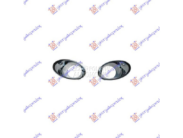 OKVIR MAGLENKE HROM 12- (SET) za Renault Megane od 2008. do 2014. god.