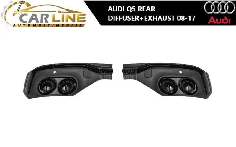 ZADNJI DIFUZOR SA AUSPUHOM