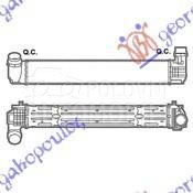 HLADNJAK INTERKULERA 2.0 DCi (