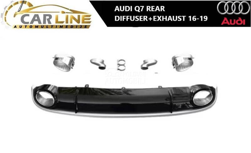 ZADNJI DIFUZOR SA AUSPUHOM