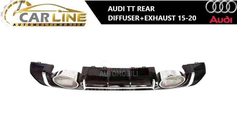 ZADNJI DIFUZOR SA AUSPUHOM