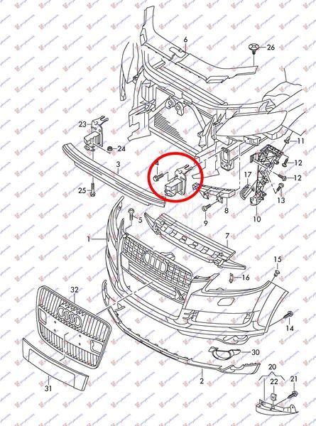 NOSAC SINE PREDNJEG BRANIKA