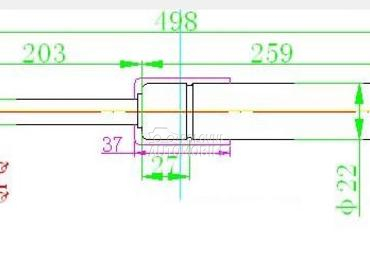 AMORTIZER GEPEK VRATA (496L-56 za Audi Q7 od 2006. do 2009. god.