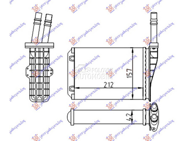 GREJAC KABINE (210x155x42) 199 za Renault Espace od 1992. do 2003. god.