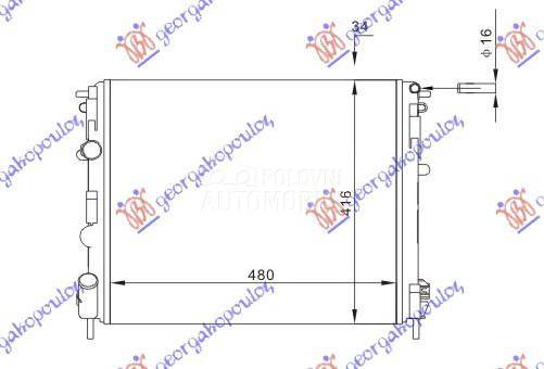 HLADNJAK MOTORA BENZIN/DIZEL (