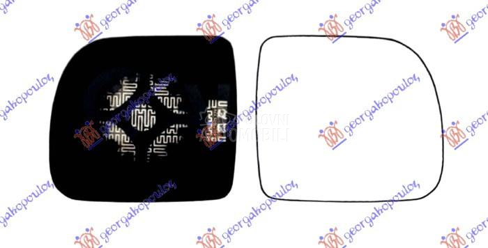 STAKLO RETROVIZORA SA GREJACEM