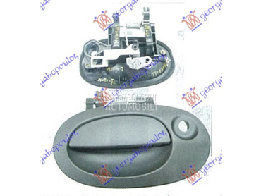 KVAKA GEPEK VRATA  (1 VRATA) S za Renault Kangoo od 2003. do 2008. god.