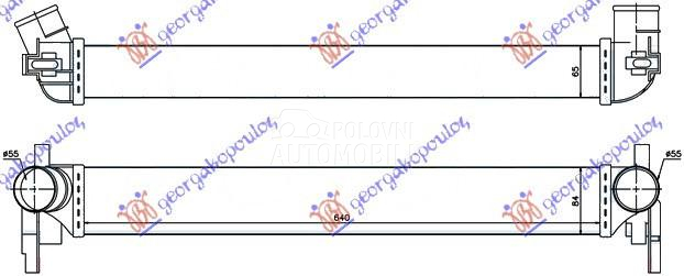 HLADNJAK INTERKULERA 1.2-1.4-1