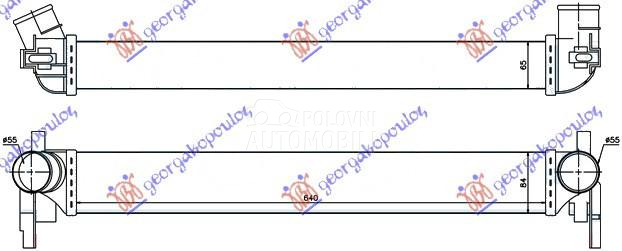 HLADNJAK INTERKULERA 1.2-1.4-1