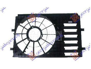 NOSAC VENTILATORA (1.2/1.4 BEN za Škoda Roomster od 2010. do 2015. god.
