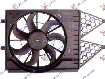 VENTILATOR KOMPLET (1.2/1.4TSI za Seat Ibiza od 2008. do 2012. god.
