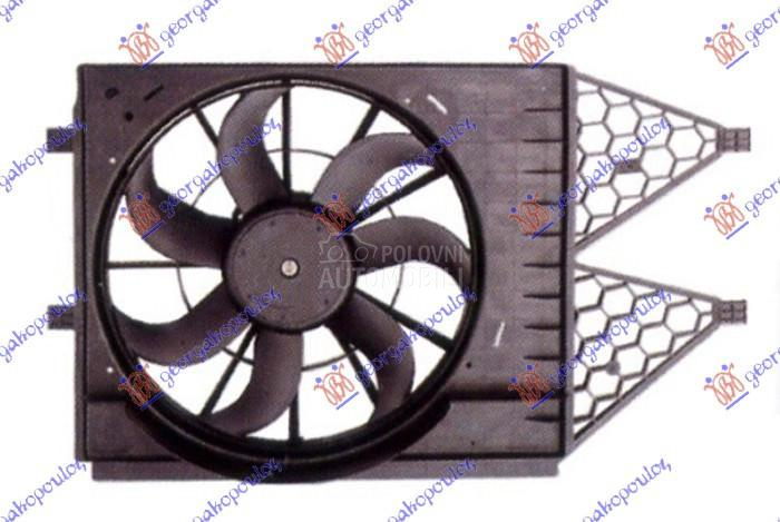 VENTILATOR KOMPLET (1.2/1.4TSI