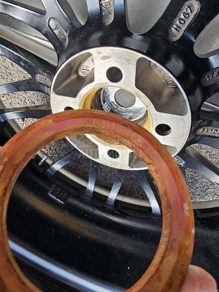 Aluminijumske felne Barracuda 17" 4 x 100