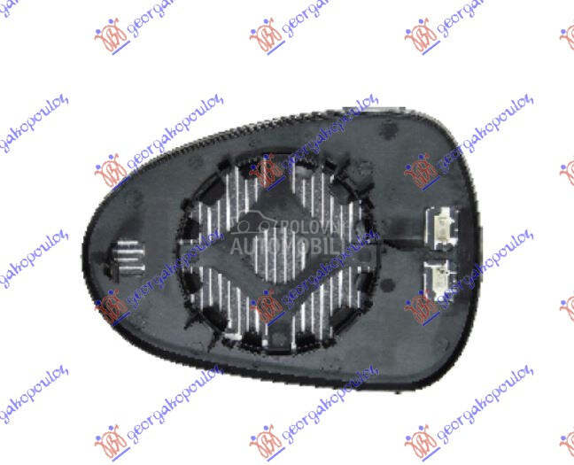 STAKLO RETROVIZORA SA GREJACEM