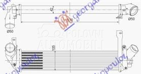 HLADNJAK INTERKULERA 1.5 DCI (