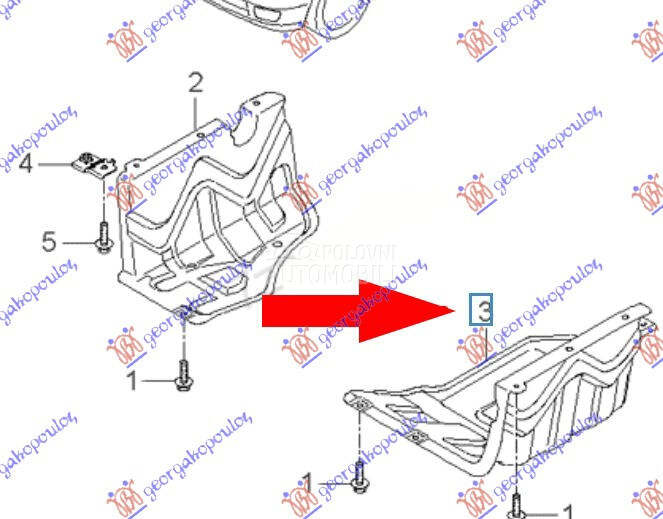 ZASTITA MOTORA PLASTICNA (O)