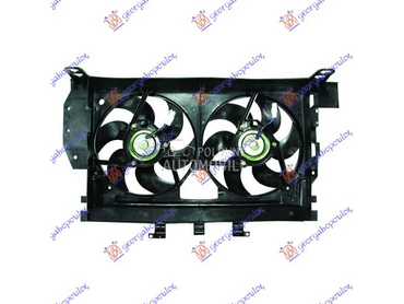 VENTILATOR (DUPLI) KOMPLET (BE za Citroen Xantia od 1993. do 2001. god.