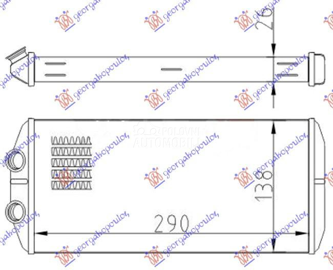 GREJAC KABINE (290x140x26) (TI