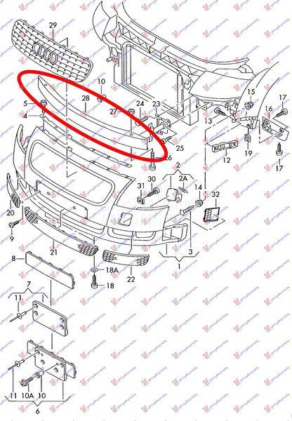 SINA PREDNJEG BRANIKA ALUMINIJ