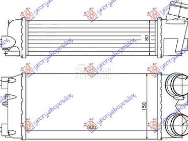 HLADNJAK INTERKULERA 1.4-1.6 T za Ford EcoSport od 2013. do 2017. god.