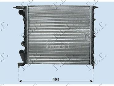 HLADNJAK MOTORA 1.2/1.4cc 8V ( za Renault Clio od 1994. do 1995. god.