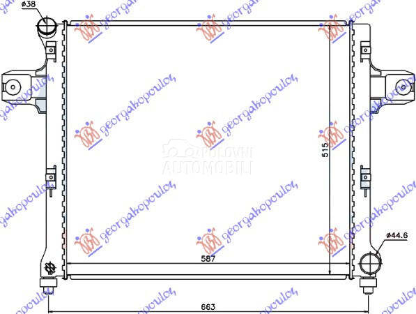 HLADNJAK MOTORA 3.0 CRD DIZEL