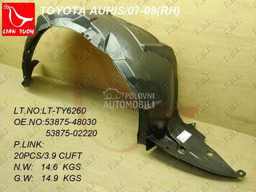 POTKRILO za Toyota Auris od 2010. do 2012. god.