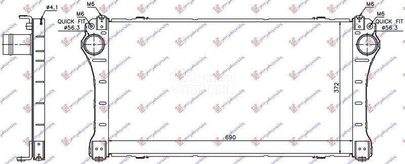 HLADNJAK INTERKULERA 2.0-2.2 D
