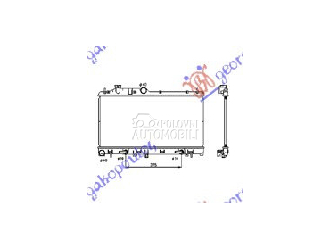 HLADNJAK MOTORA 2.0/2.5i 16V ( za Subaru Legacy od 2004. do 2010. god.
