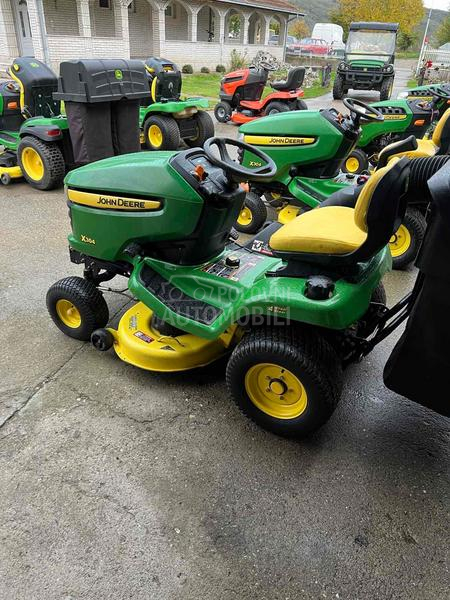 John Deere X304 4 wheel steering