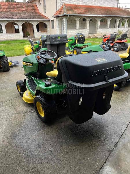 John Deere X304 4 wheel steering