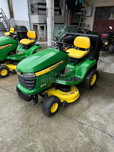 John Deere X304 4 wheel steering