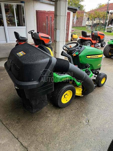 John Deere X304 4 wheel steering