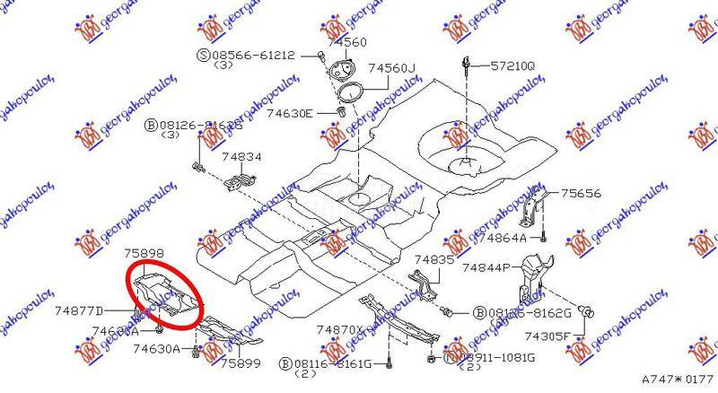 ZASTITA MOTORA DONJA PLASTICNA