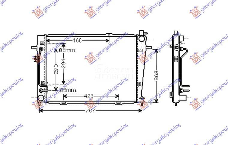 HLADNJAK MOTORA 2.0 CRDi...