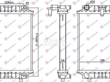 HLADNJAK MOTORA DODATNI 3.0 TF za Audi Q5 od 2008. do 2012. god.