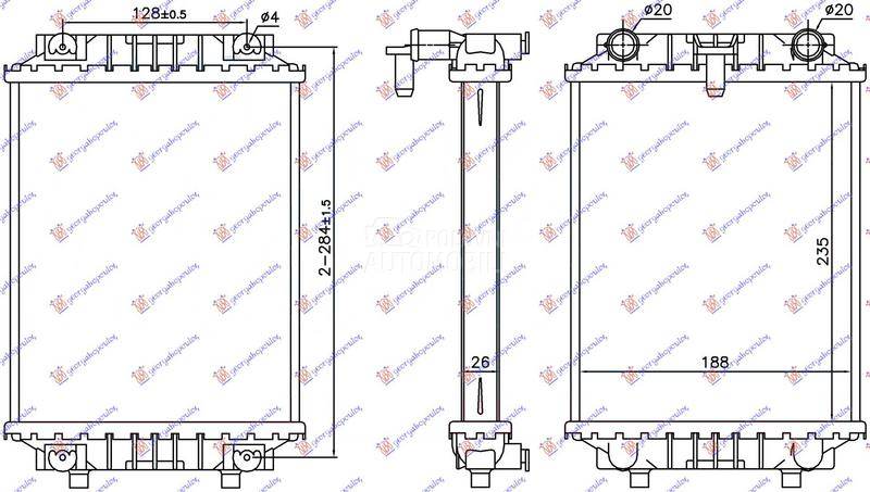 HLADNJAK MOTORA DODATNI 3.0 TF
