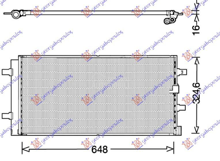 HLADNJAK KLIME BENZIN/DIZEL (6