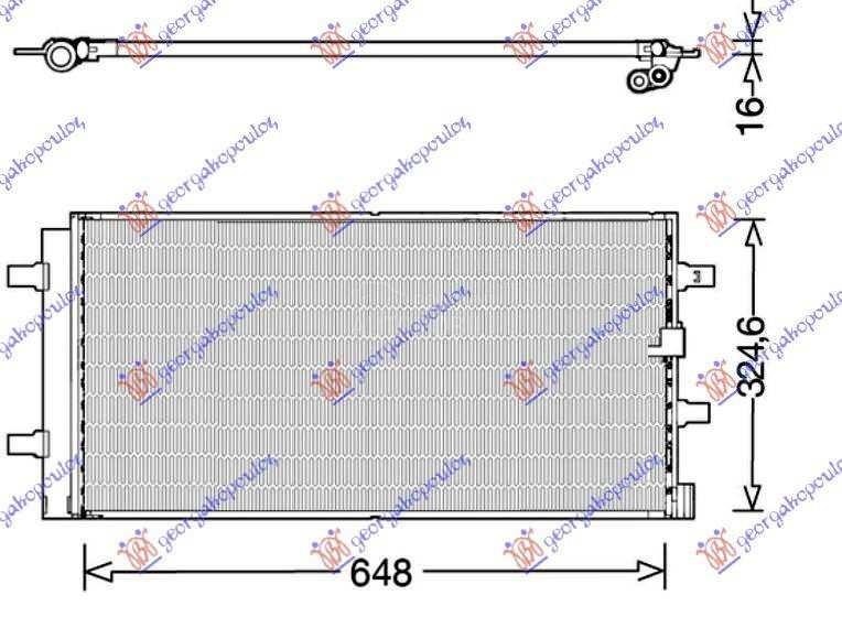 HLADNJAK KLIME BENZIN/DIZEL (6