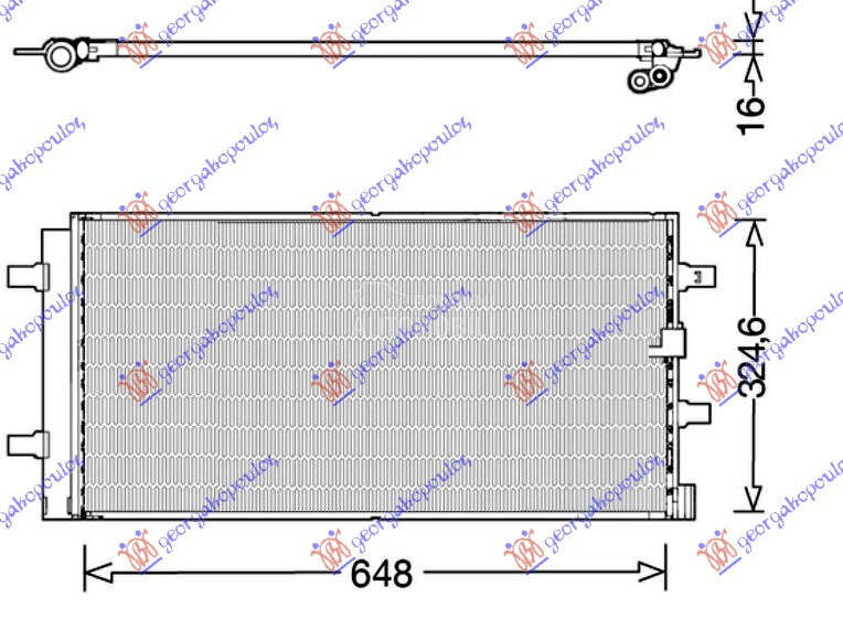 HLADNJAK KLIME BENZIN/DIZEL (6