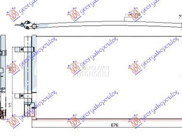 HLADNJAK KLIME 3.0 TFSi/3.2 FS za Audi A5 od 2007. do 2011. god.