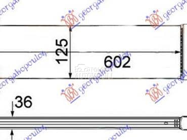 HLADNJAK MOTORA DODATNI... za Audi A6 od 2014. do 2018. god.