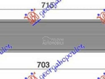 HLADNJAK INTERKULERA 2.5 T... za Volvo C30 od 2007. do 2010. god.